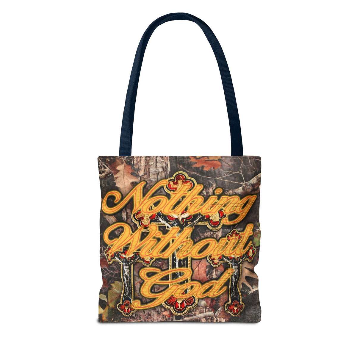 Nothing without God Tote bag