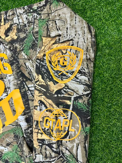 Boxy Fit CAMO Nothing Without God Hoodie
