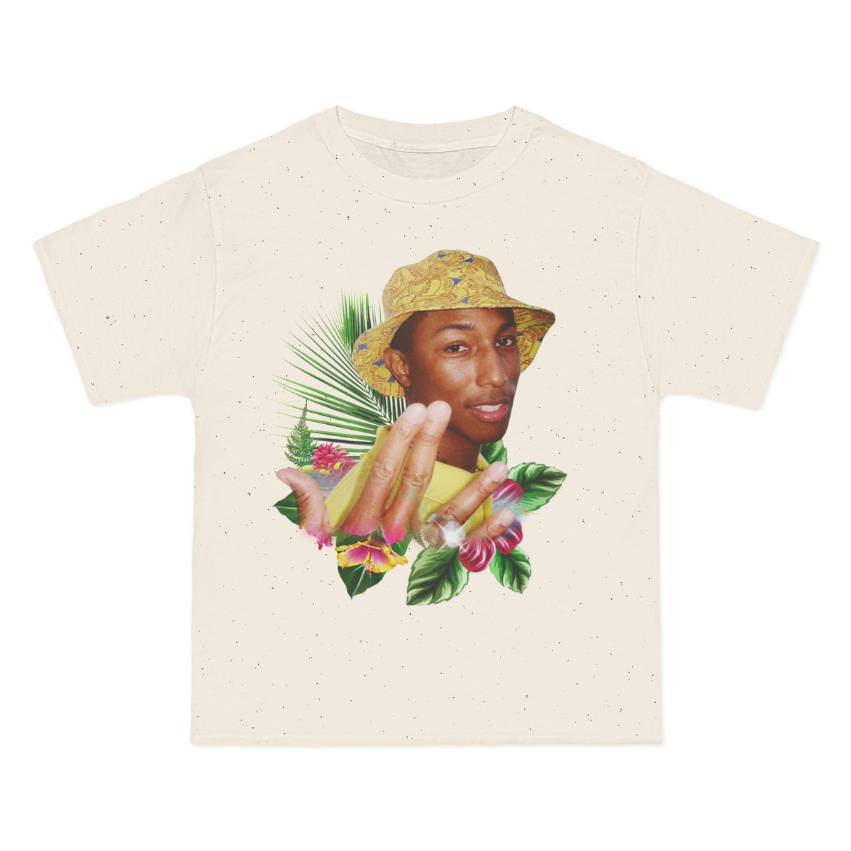PHARELL TROPICAL TEE-OVERSIZED FIT