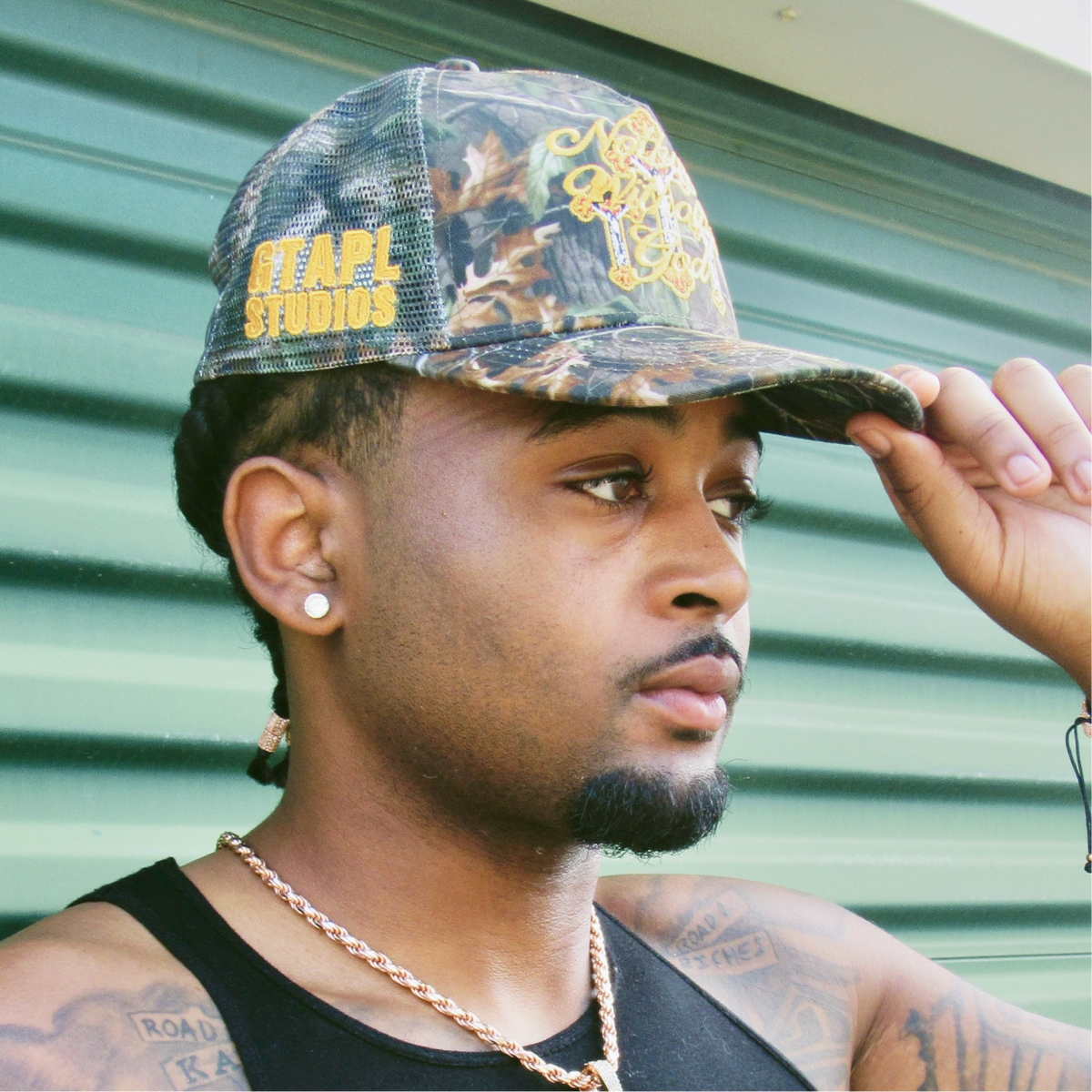 NWG Camo Trucker HAT “Faith Over Everything”