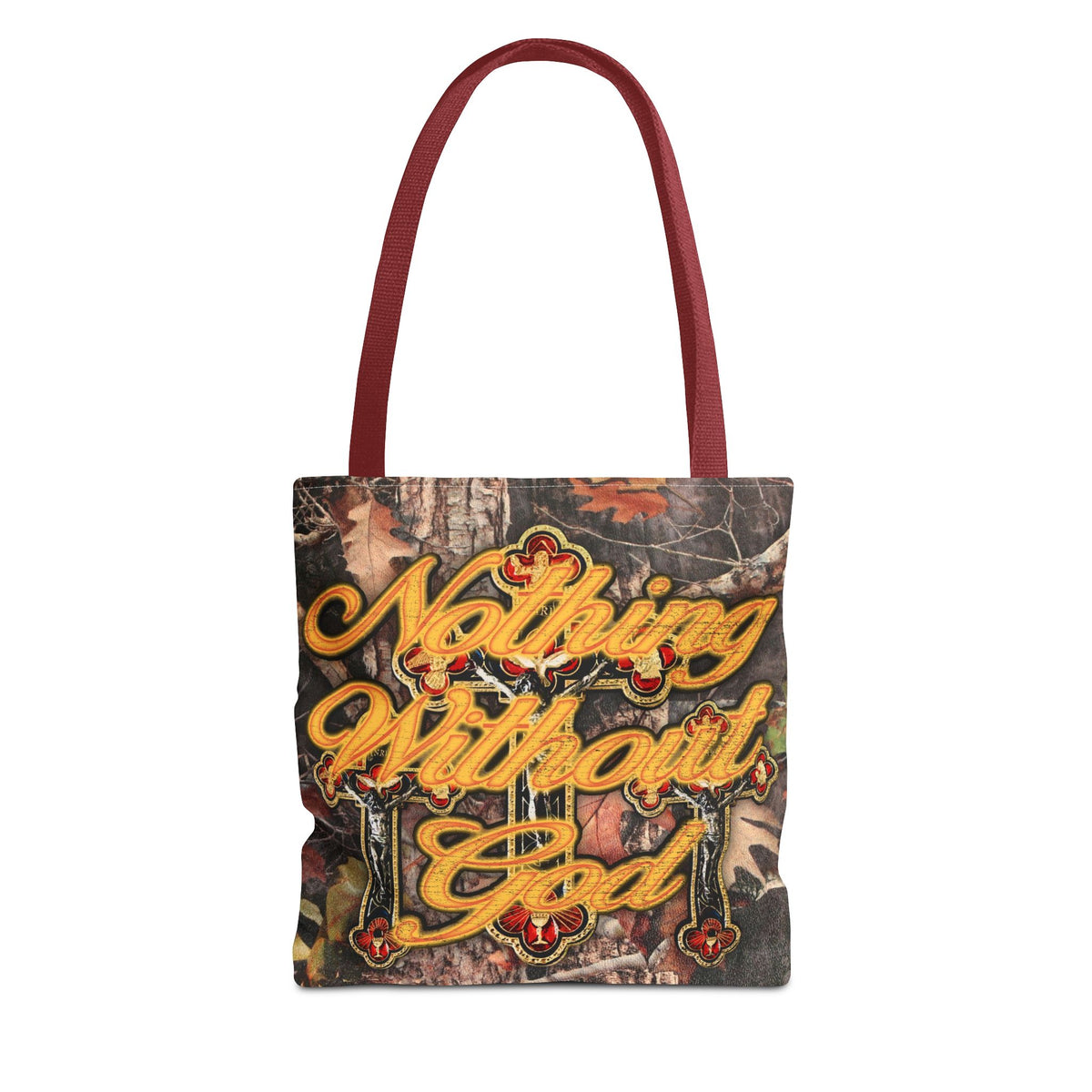 Nothing without God Tote bag