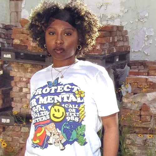 "PROTECT UR MENTAL" TEE