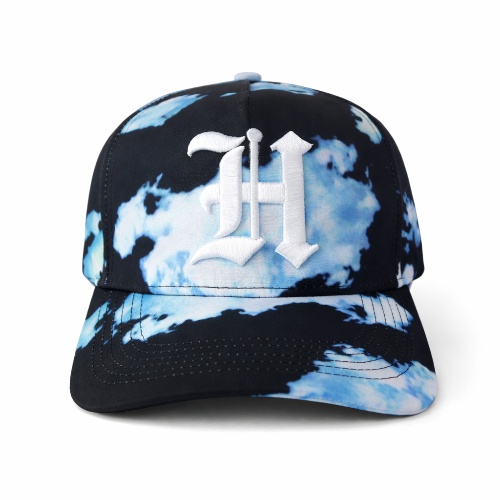 Cloud Printed "Humble but Goated" Adjustable Fitted Cap