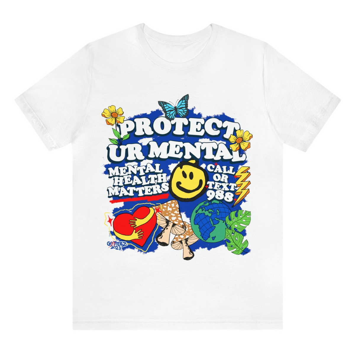 "PROTECT UR MENTAL" TEE