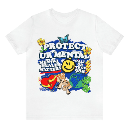 "PROTECT UR MENTAL" TEE
