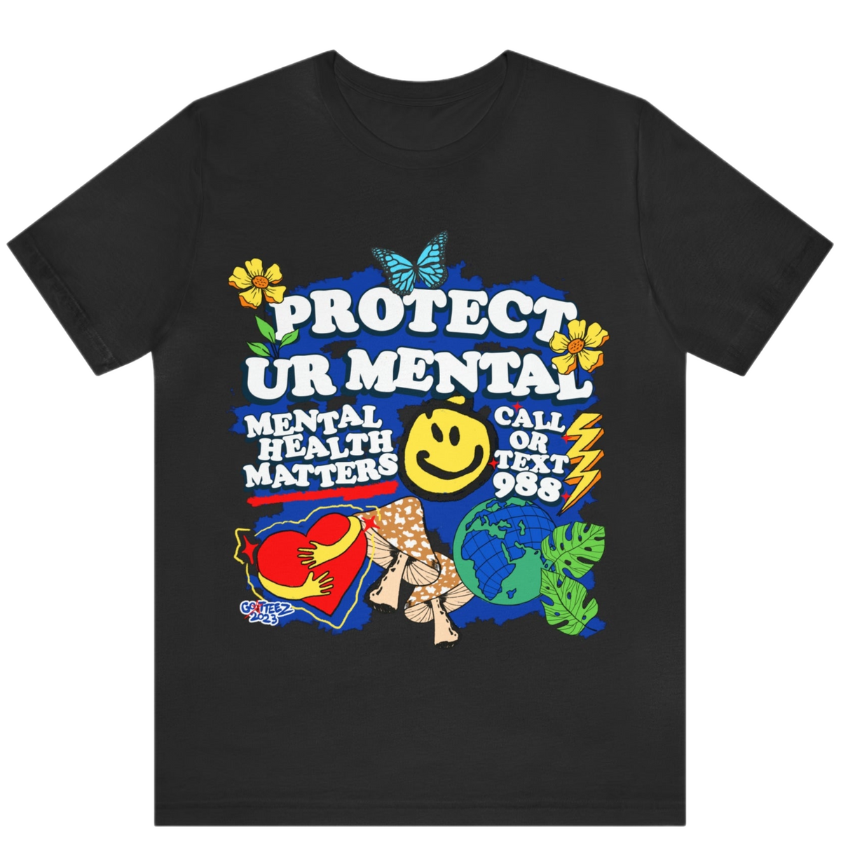 "PROTECT UR MENTAL" TEE