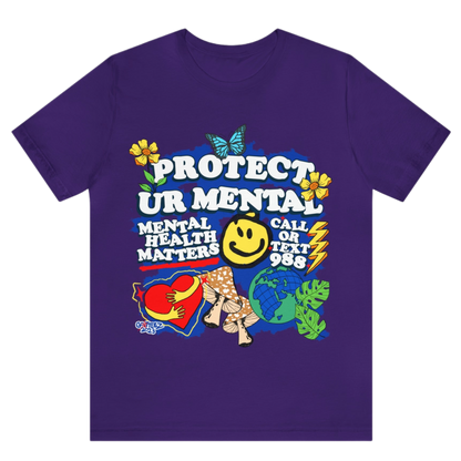 "PROTECT UR MENTAL" TEE